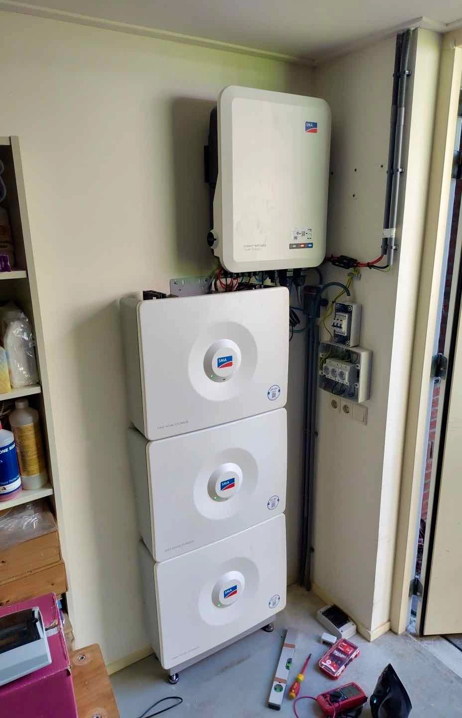 STPSE met een batterij van 9,8 kWh