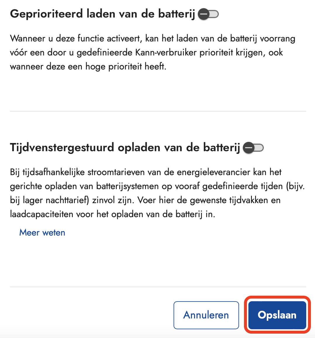 Opslaan