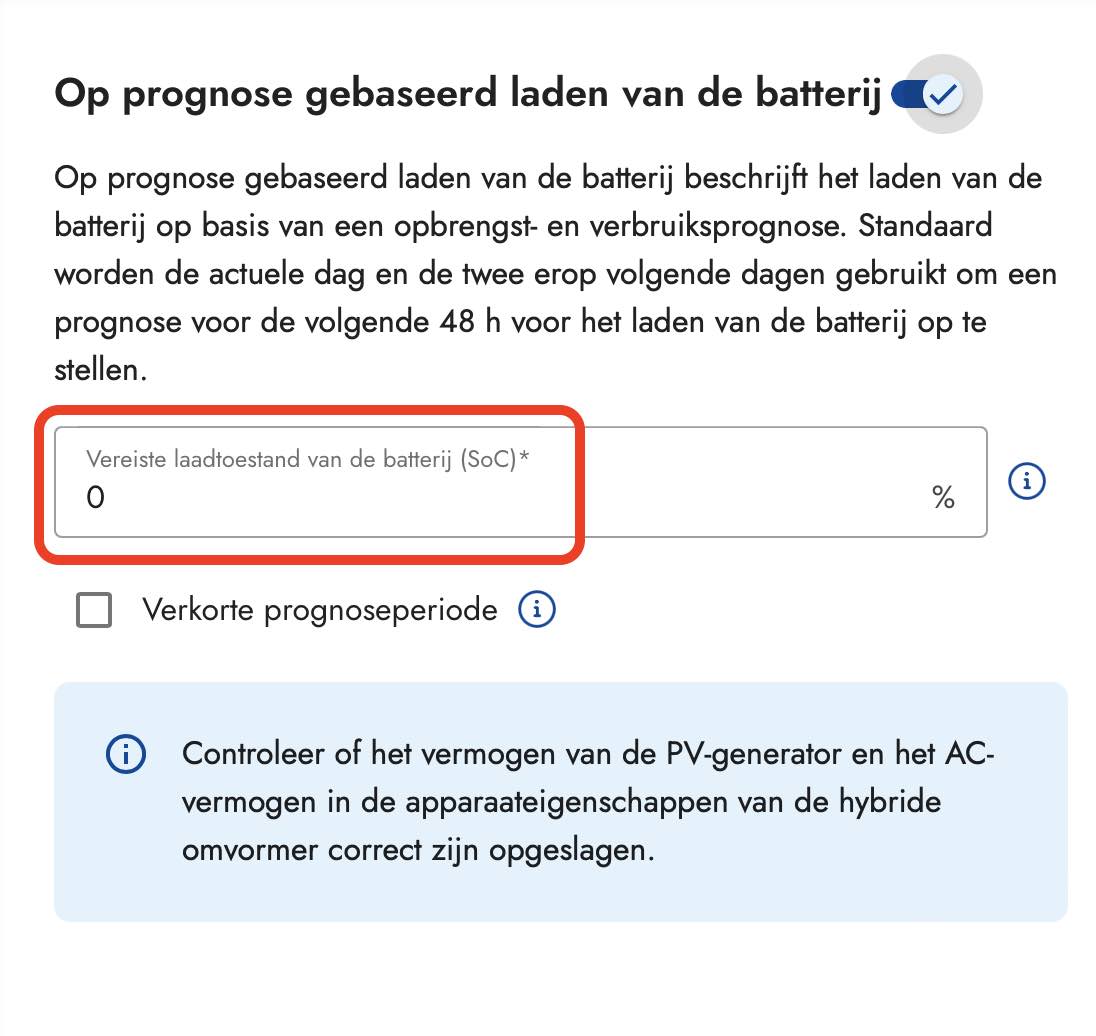 SoC op nul procent