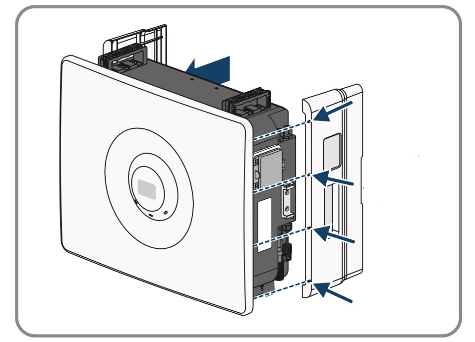 zijplaat Home Storage batterijen